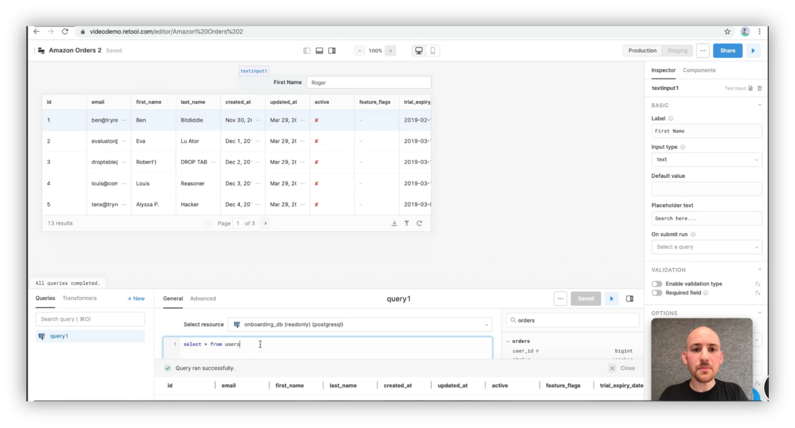 retool low-code platform
