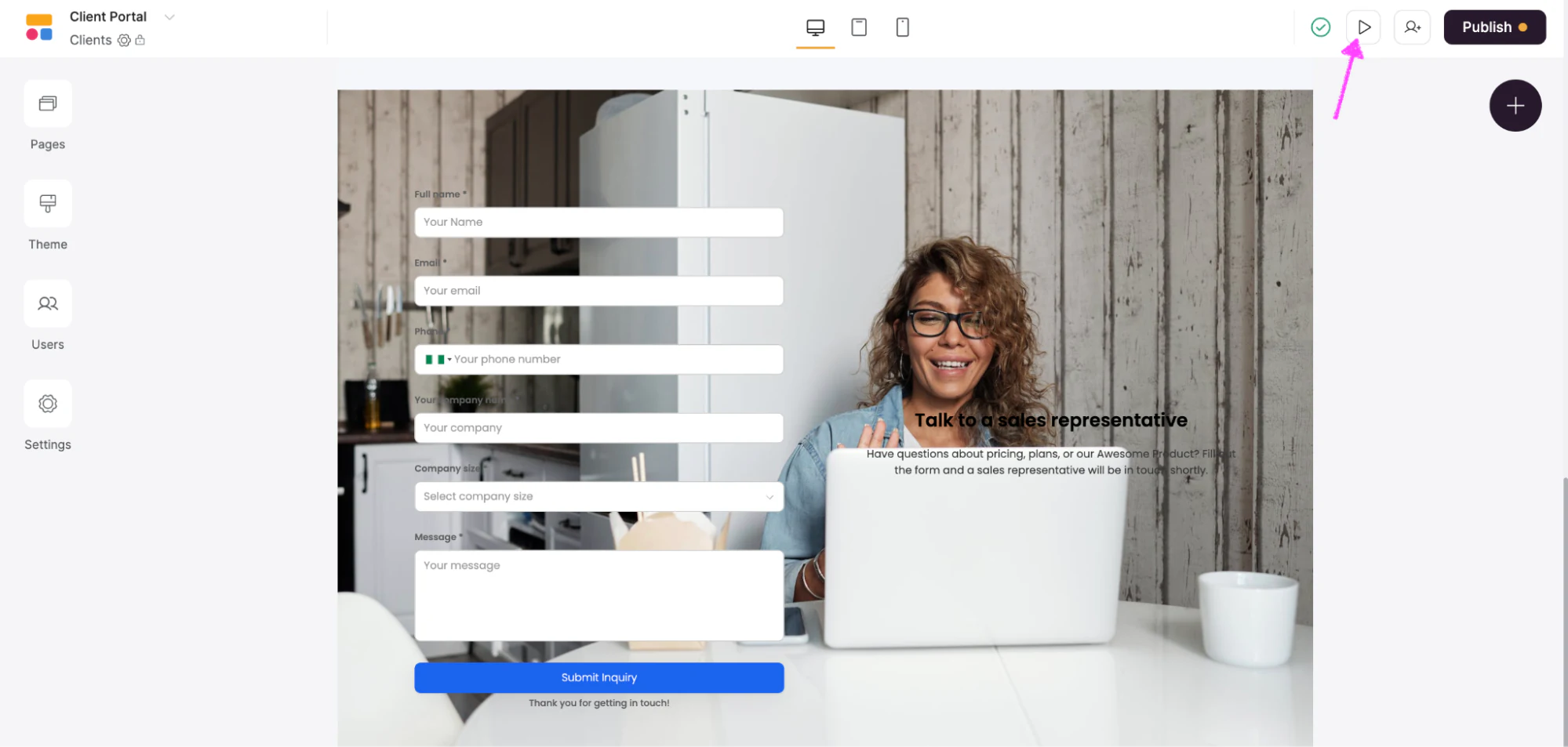 Step 10: Preview your form