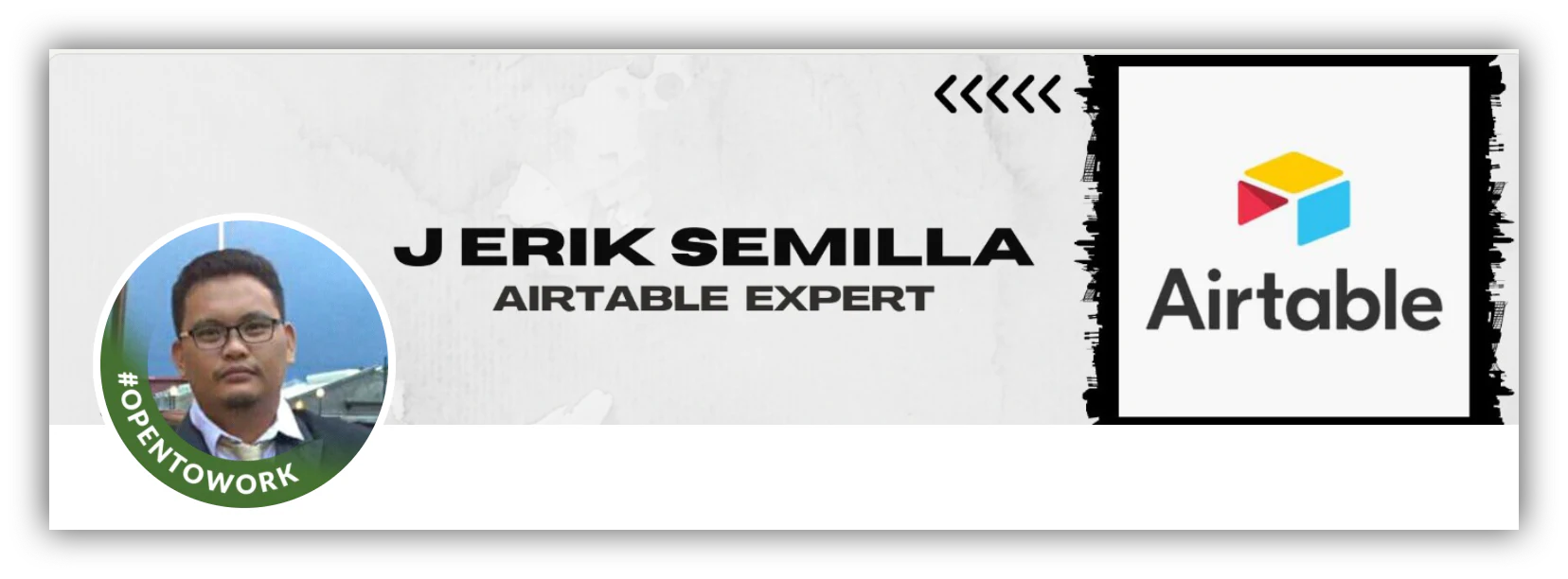J Erik Semilla linkedin page