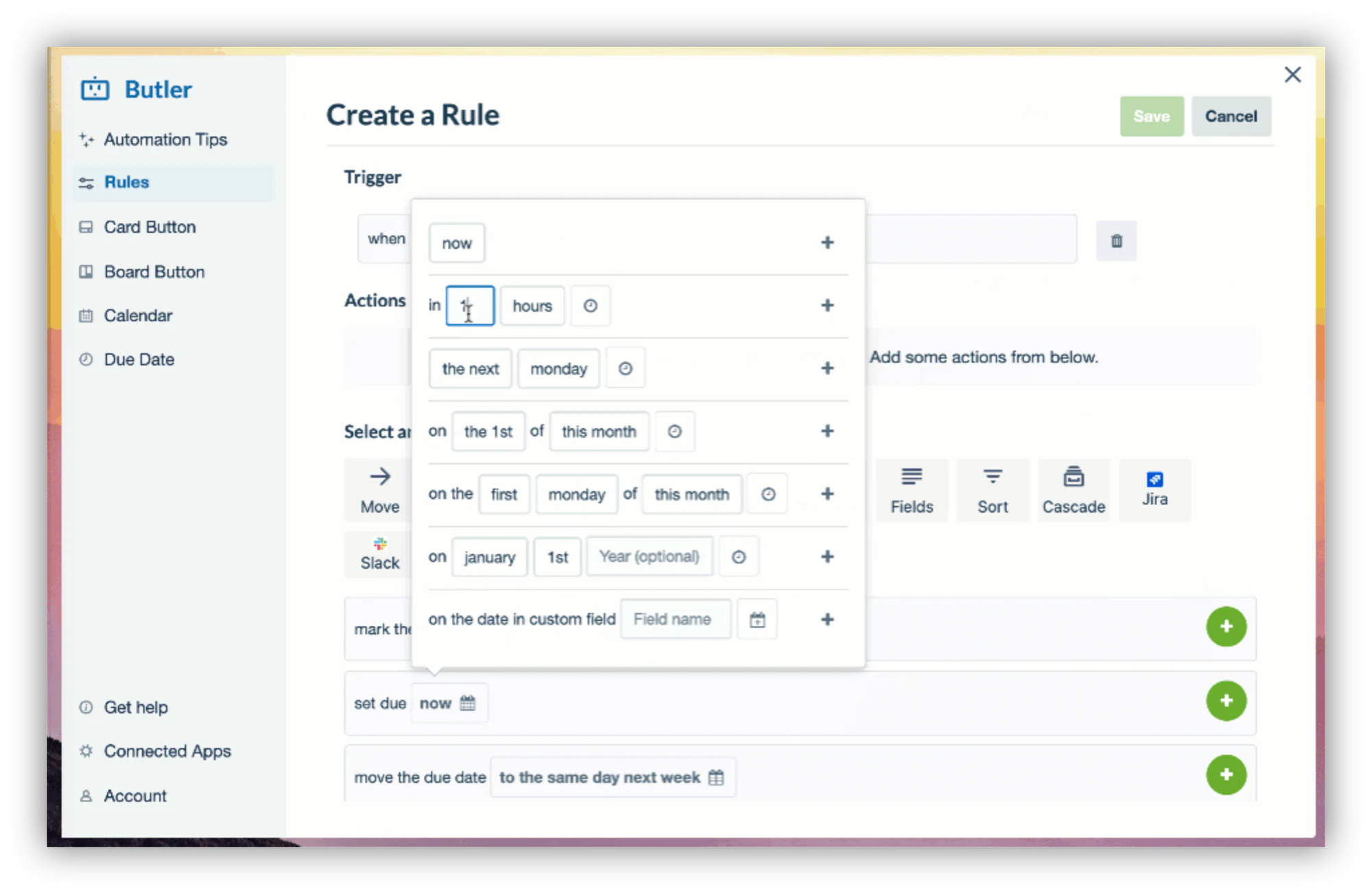 Built-in automation features inside an existing tech stack tool