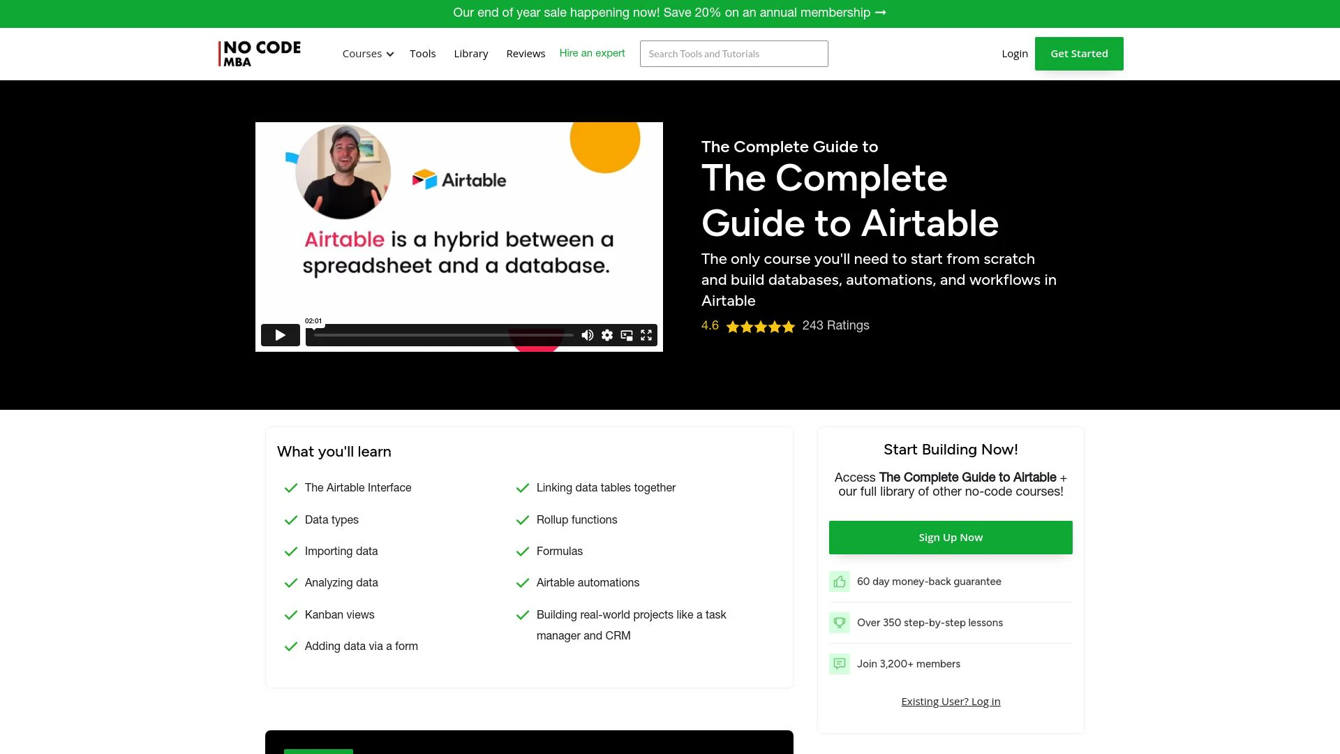 The Complete Guide to Airtable by No Code MBA