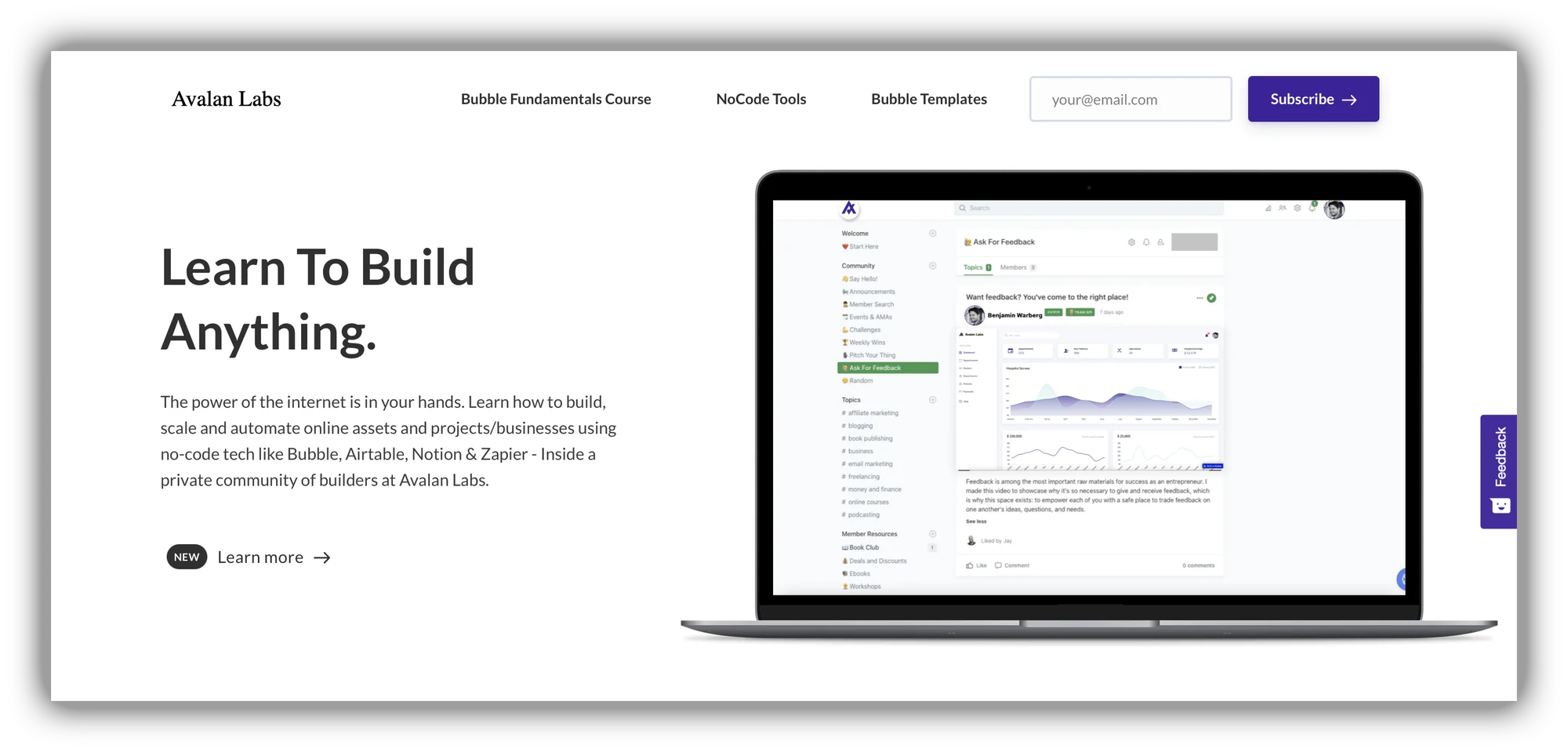 No-code agency Avalan Labs