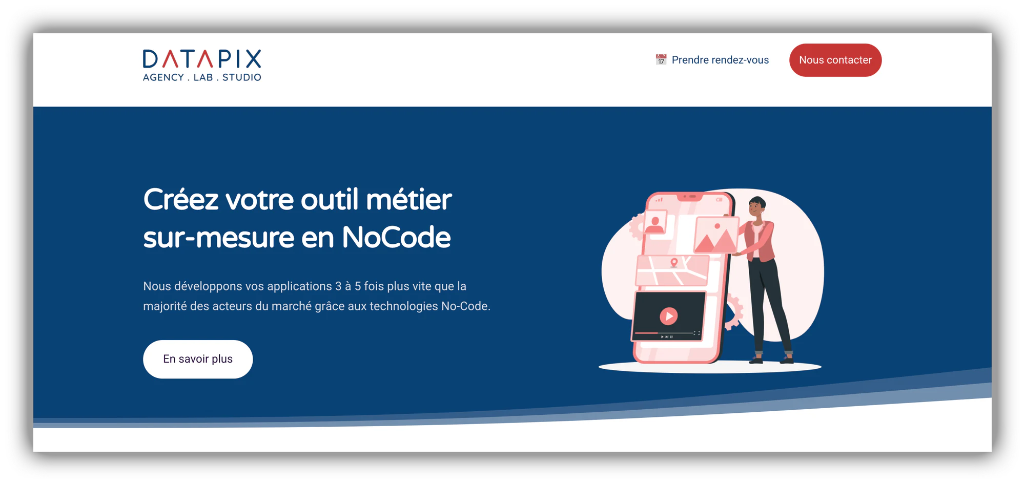 Datapix no-code agency