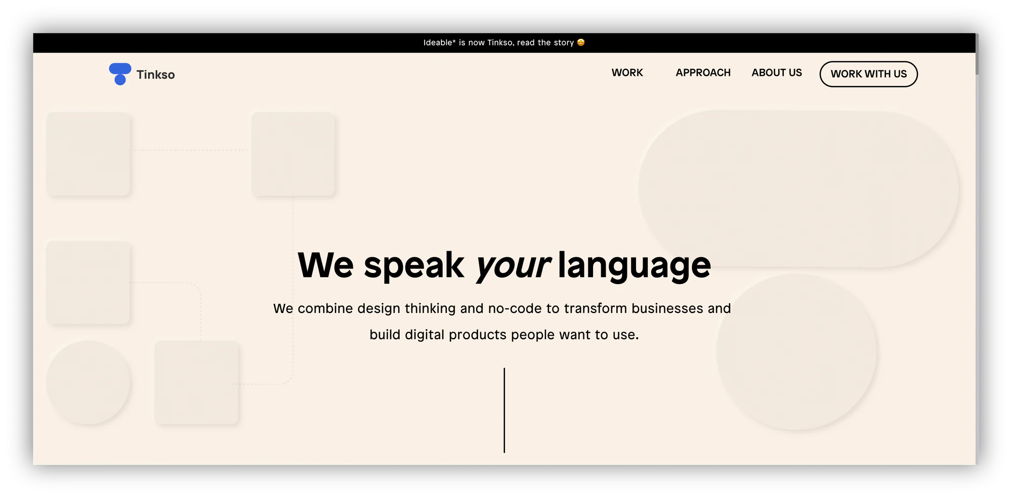 Tinkso no-code agency