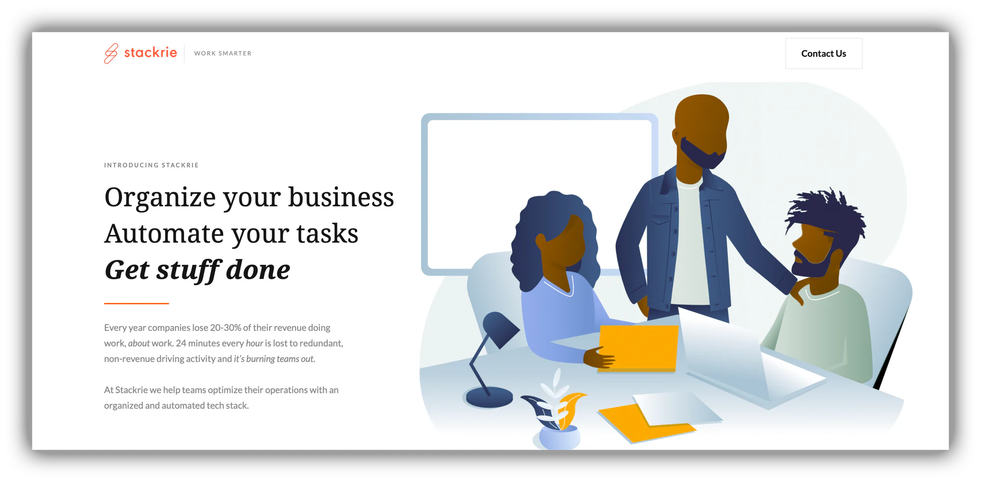 Stackrie no-code agency