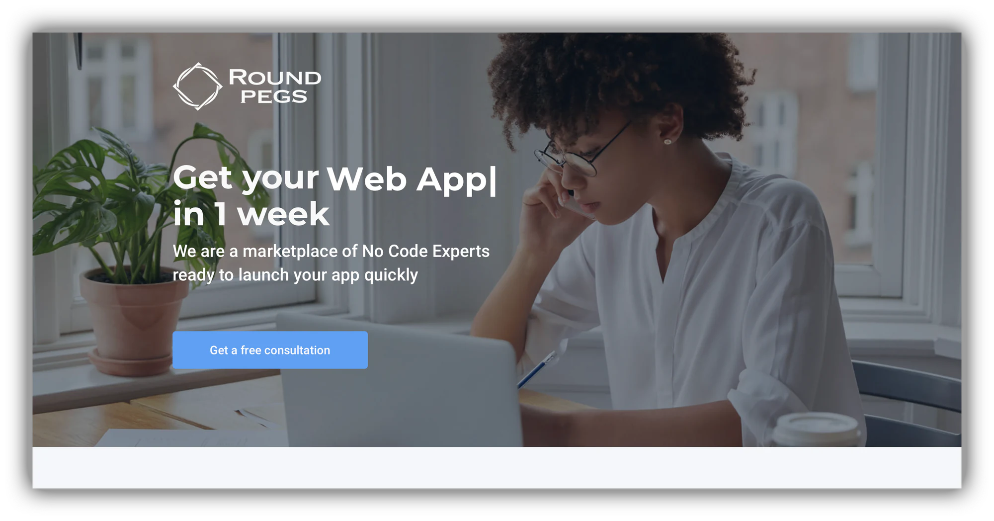 Round Pegs no-code agency