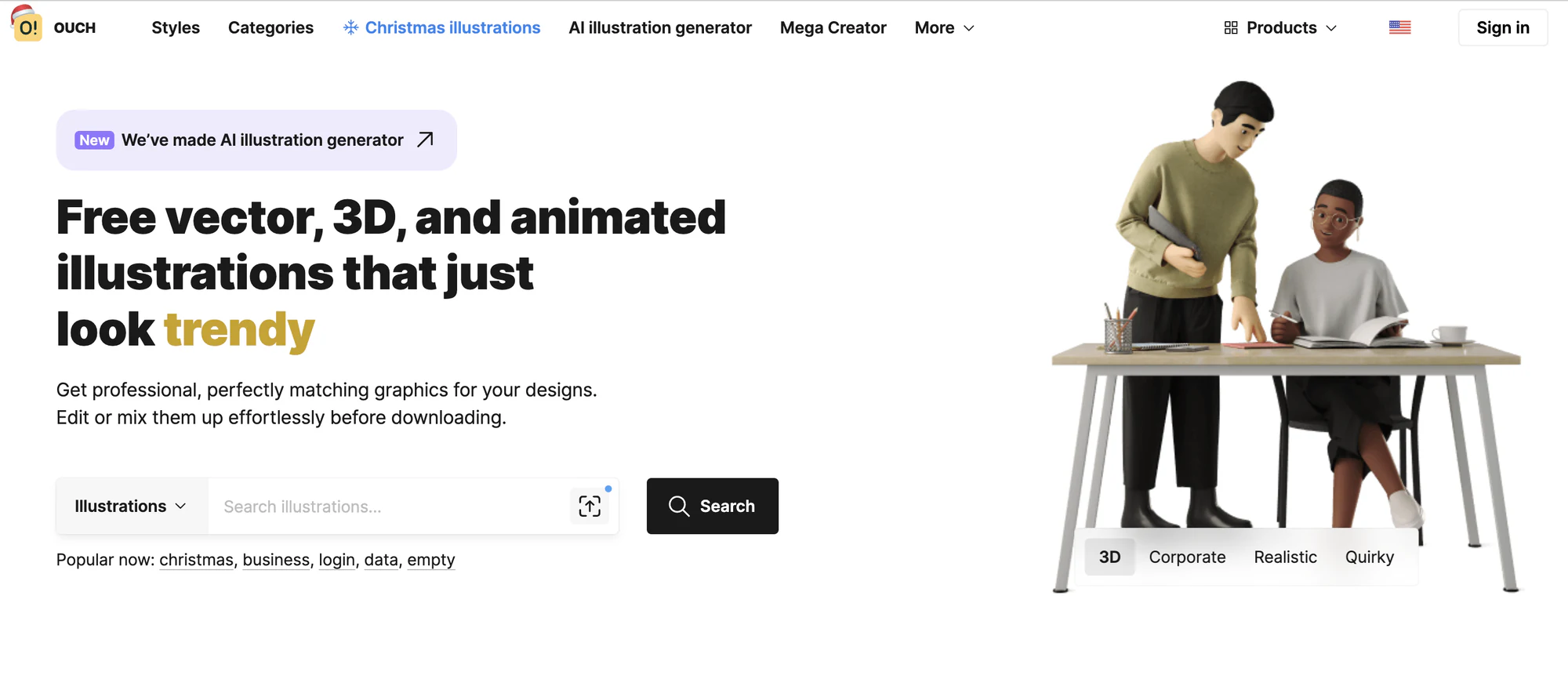 Ouch! free SVG