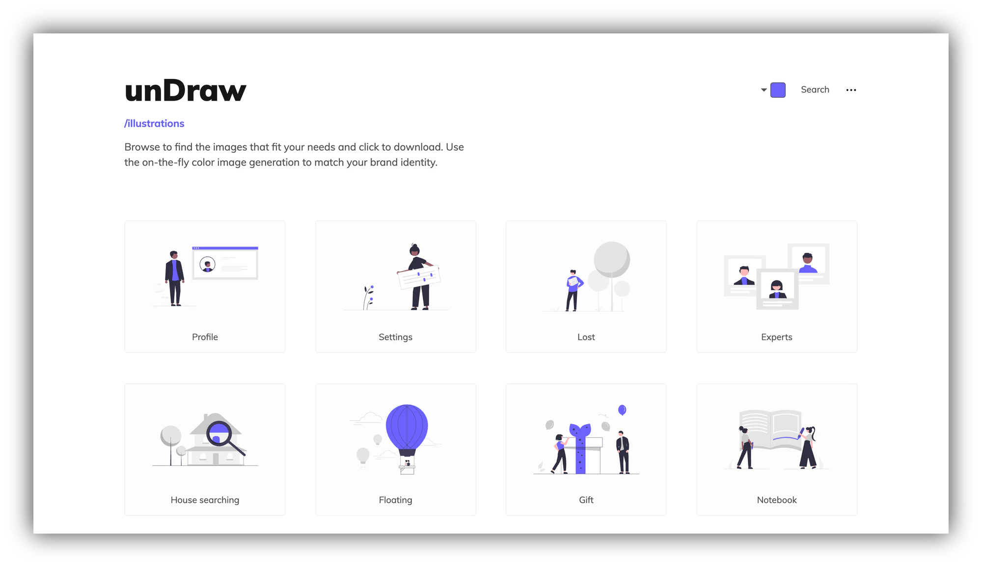 undraw website