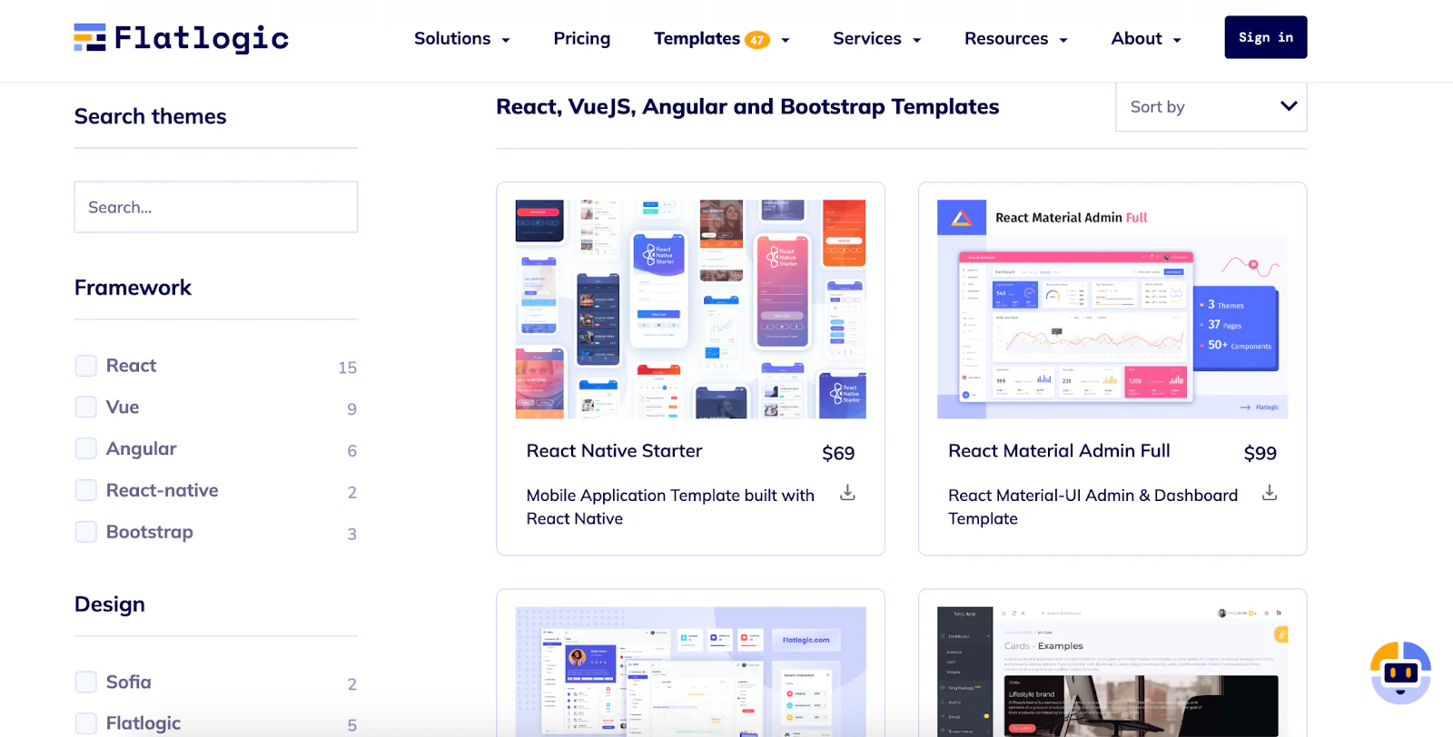 Flatlogic app generator interface for creating full-stack CRUD apps