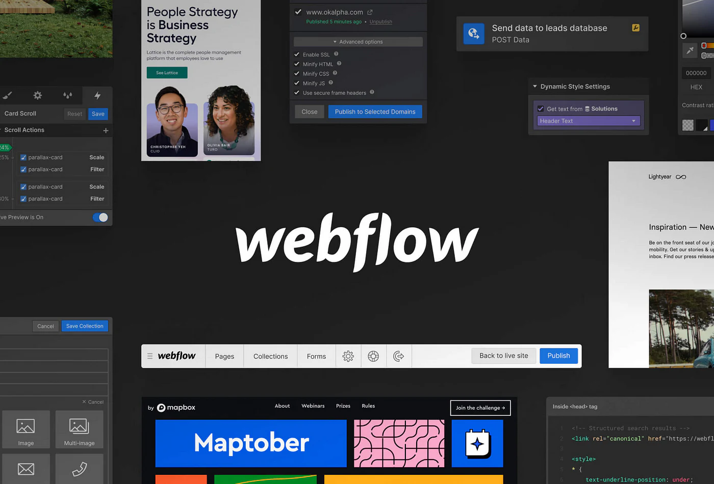 Webflow is an AppGyver alternative