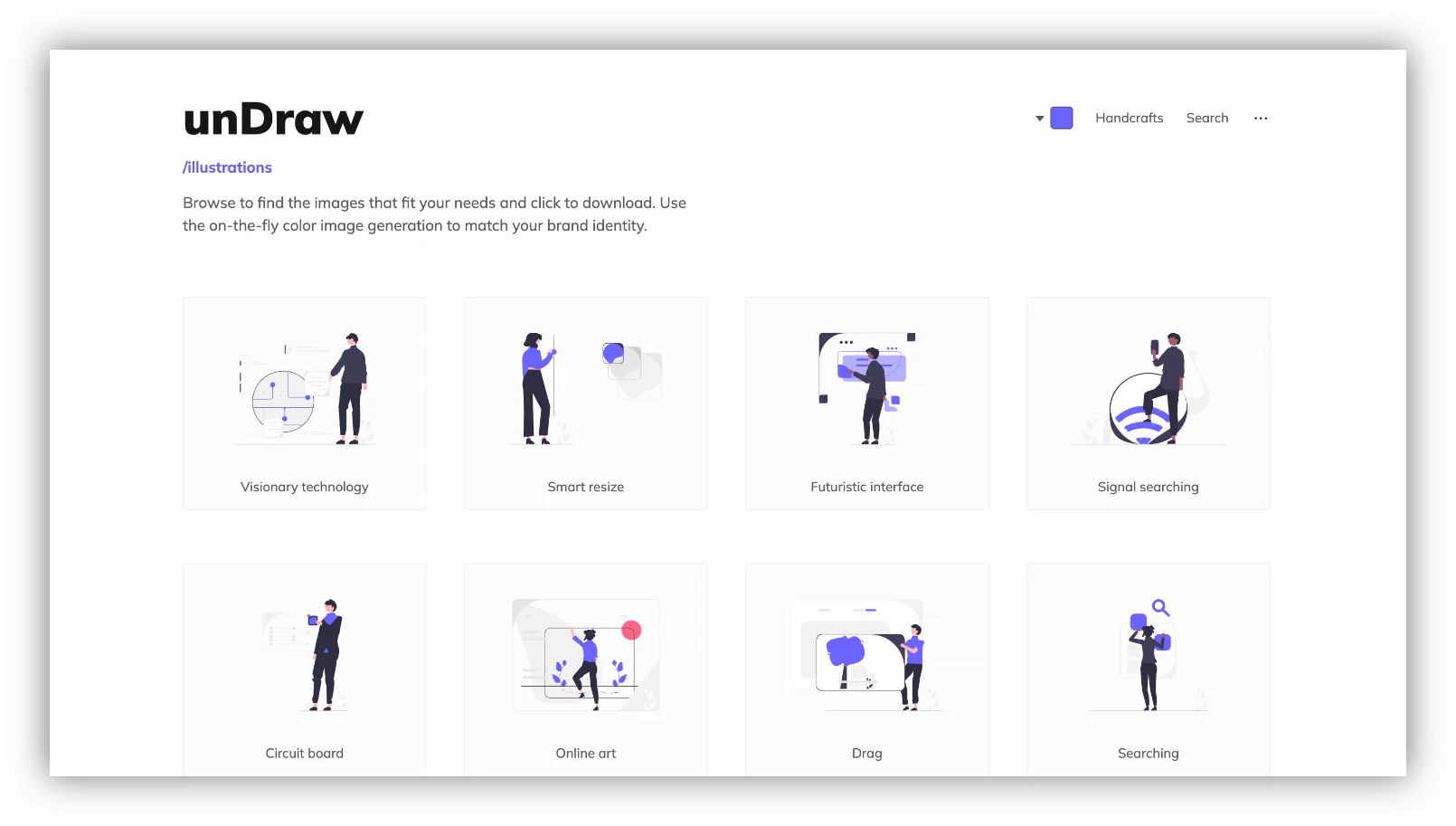 undraw home page