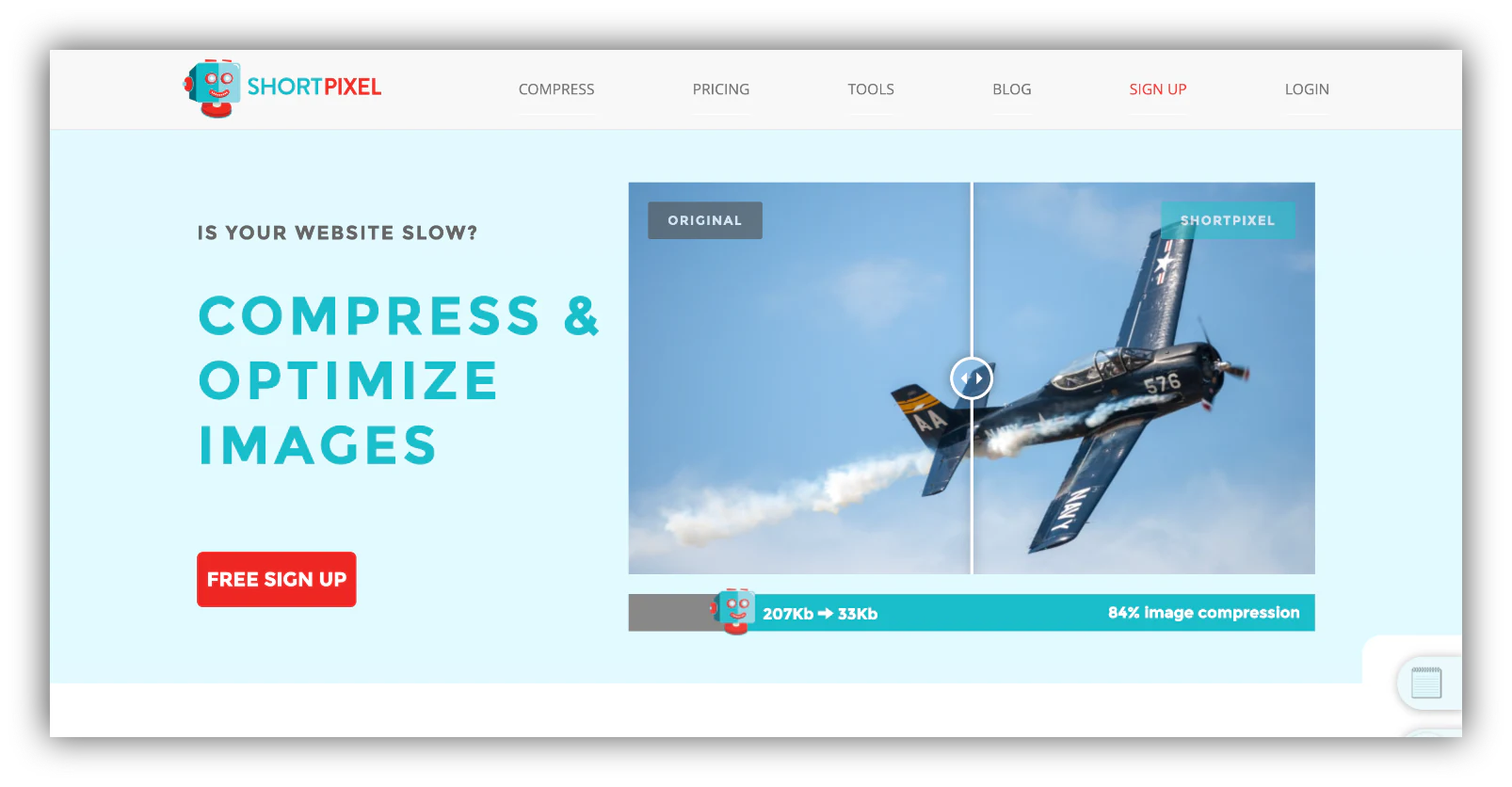 ShortPixel home page