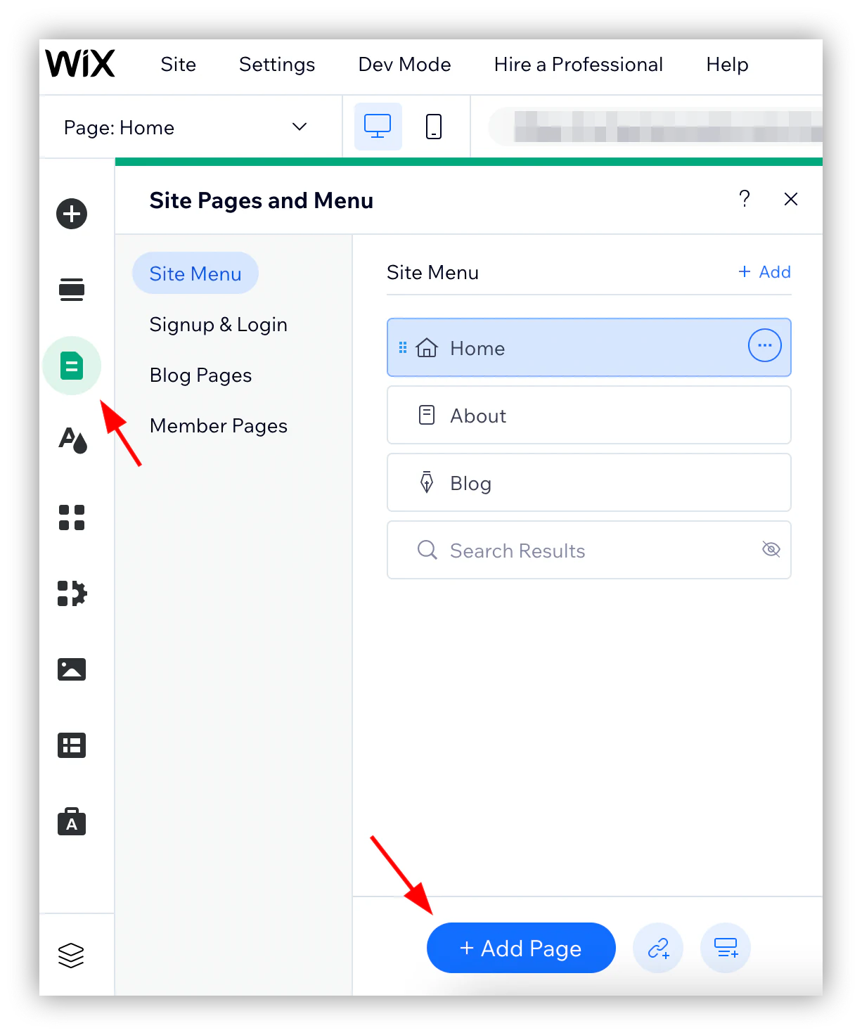 Add content pages for your client