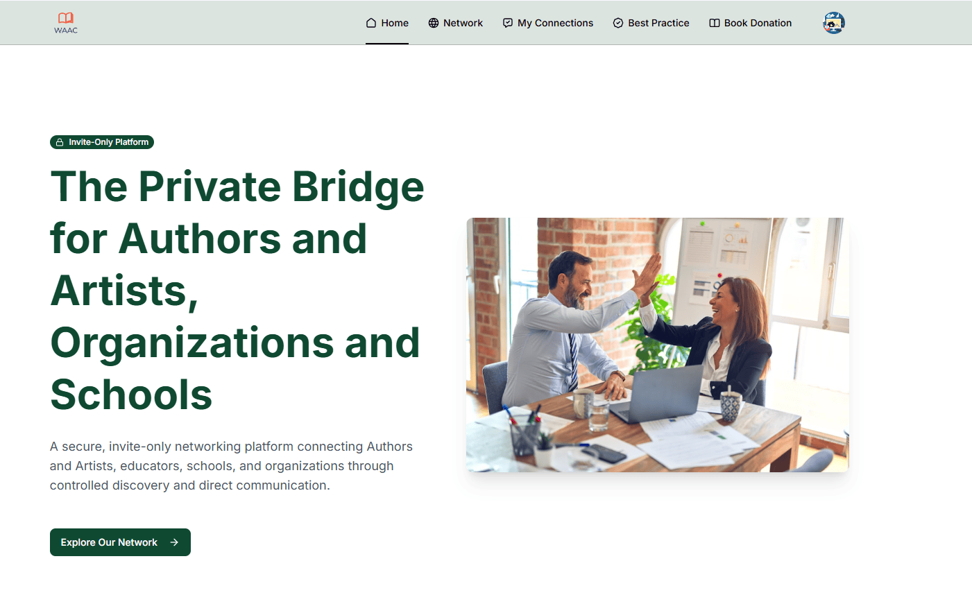 WAAC Network Platform Development (Softr + Airtable) feature image