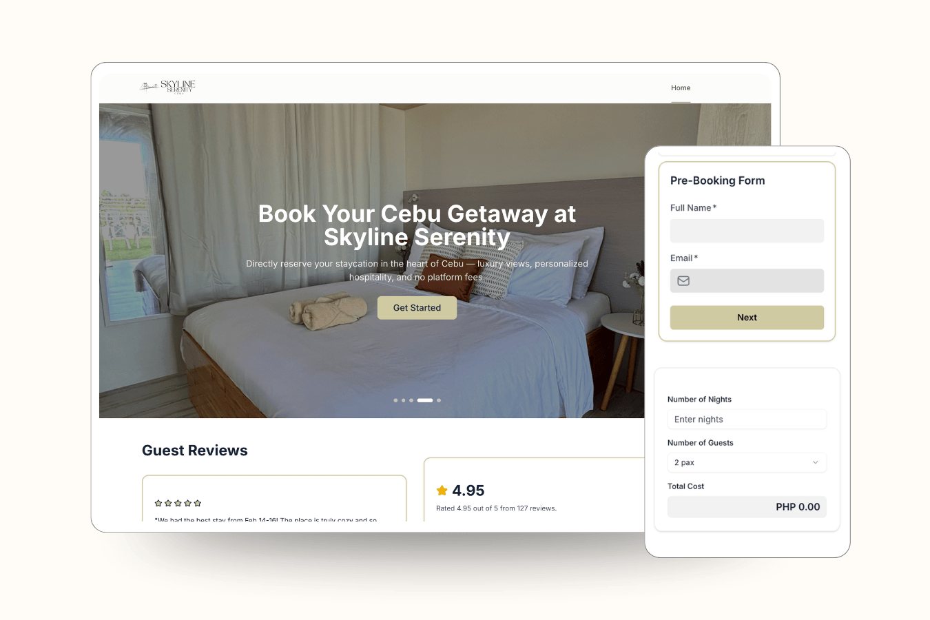 Direct Booking Platform for Properties feature image