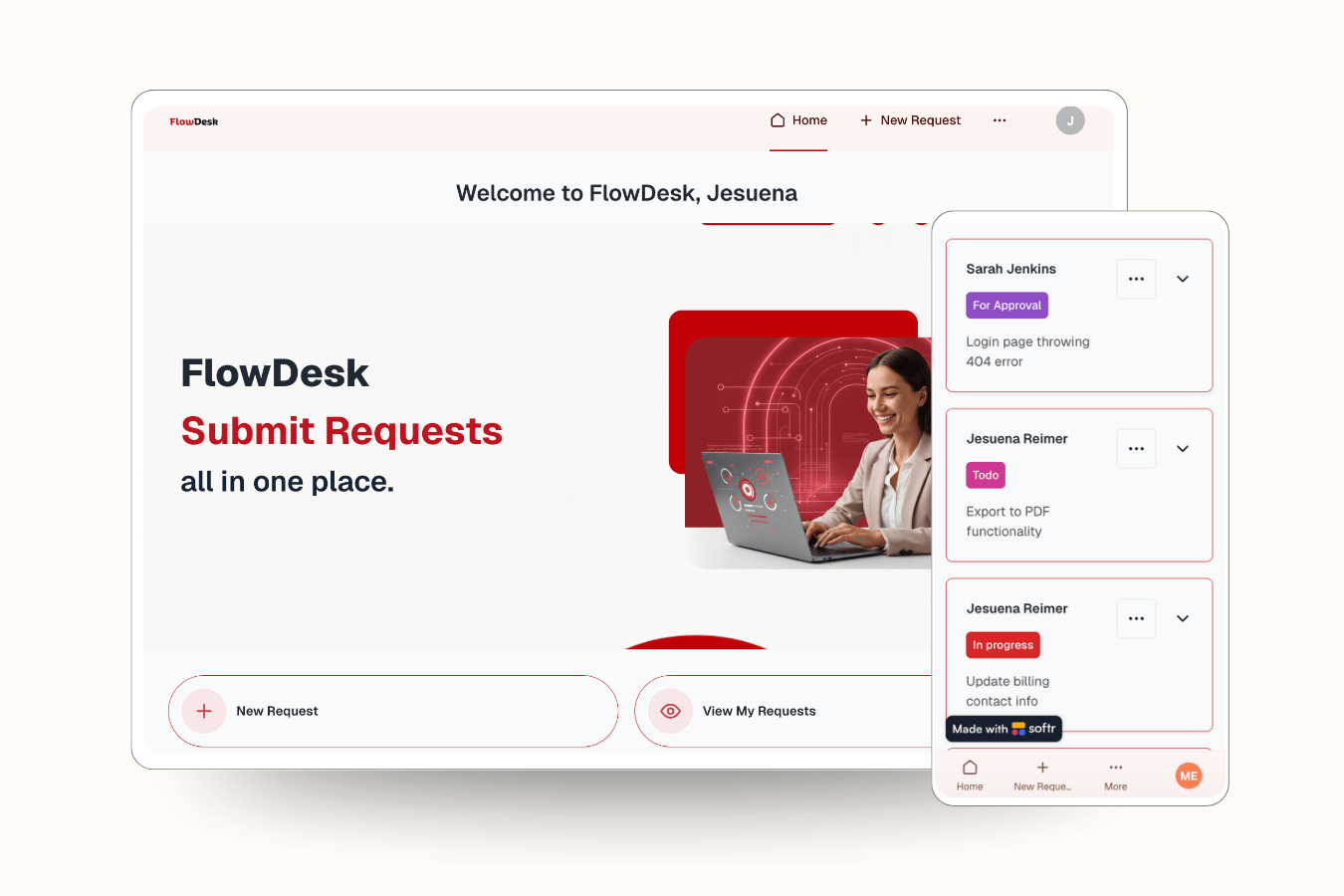 Client Request Portal