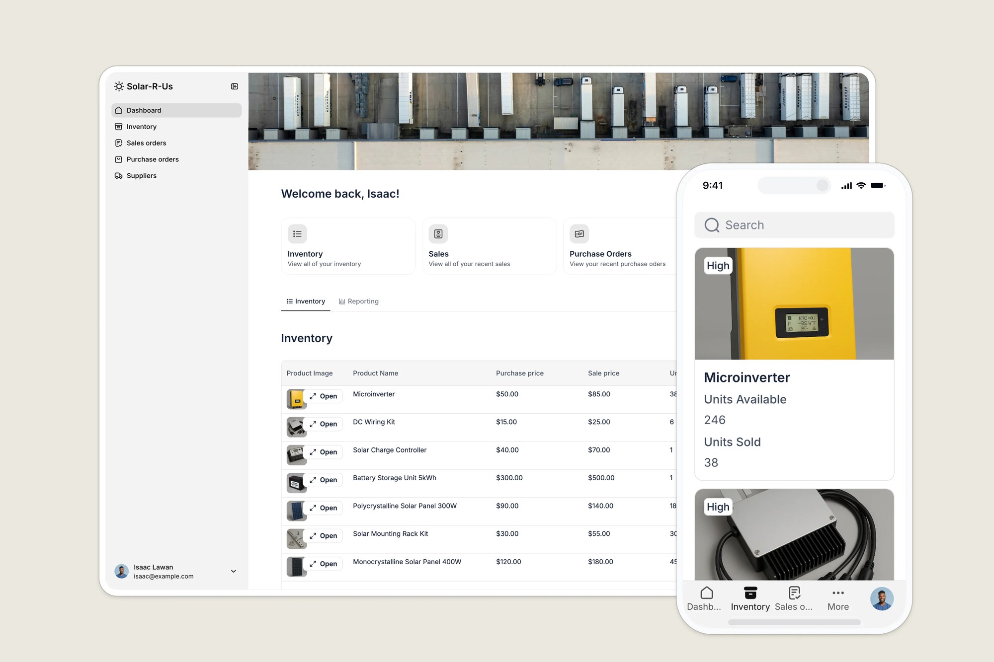 Inventory Management template