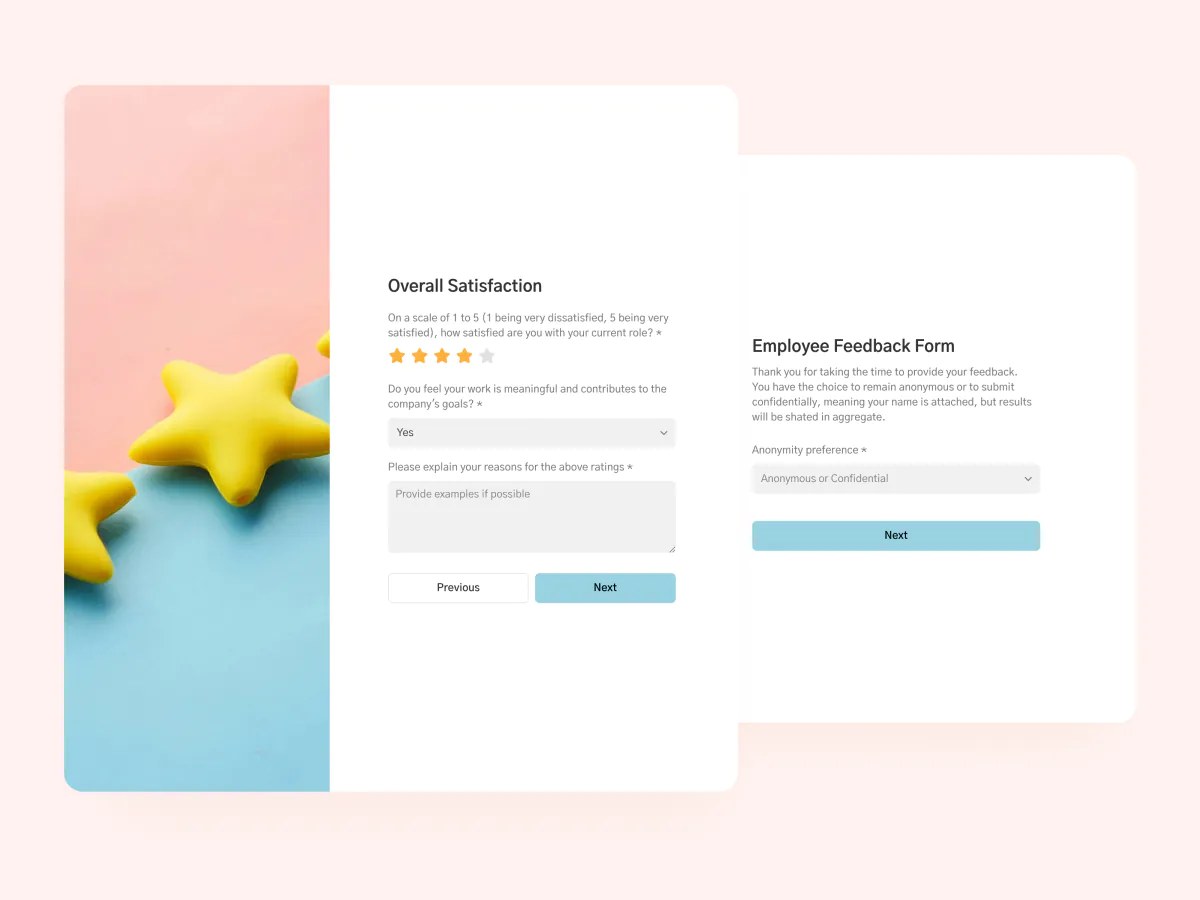 Employee Feedback Form template
