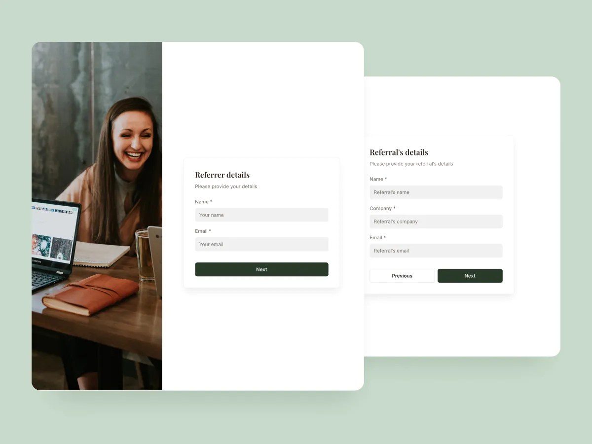 Referral Form template