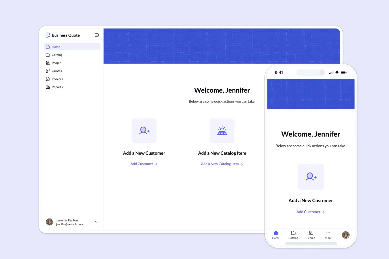 Business Quote Generator template