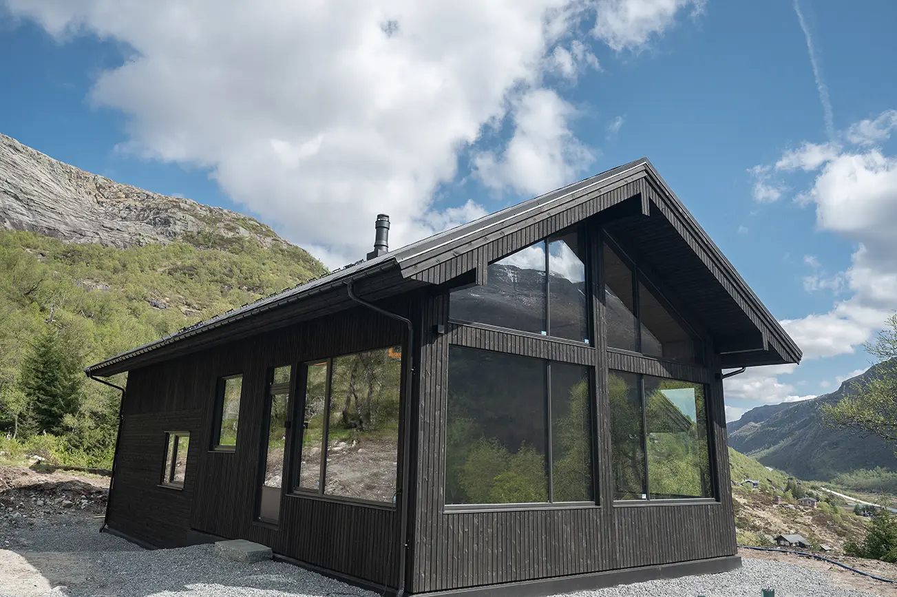 Ny hytte i Hunnedalen