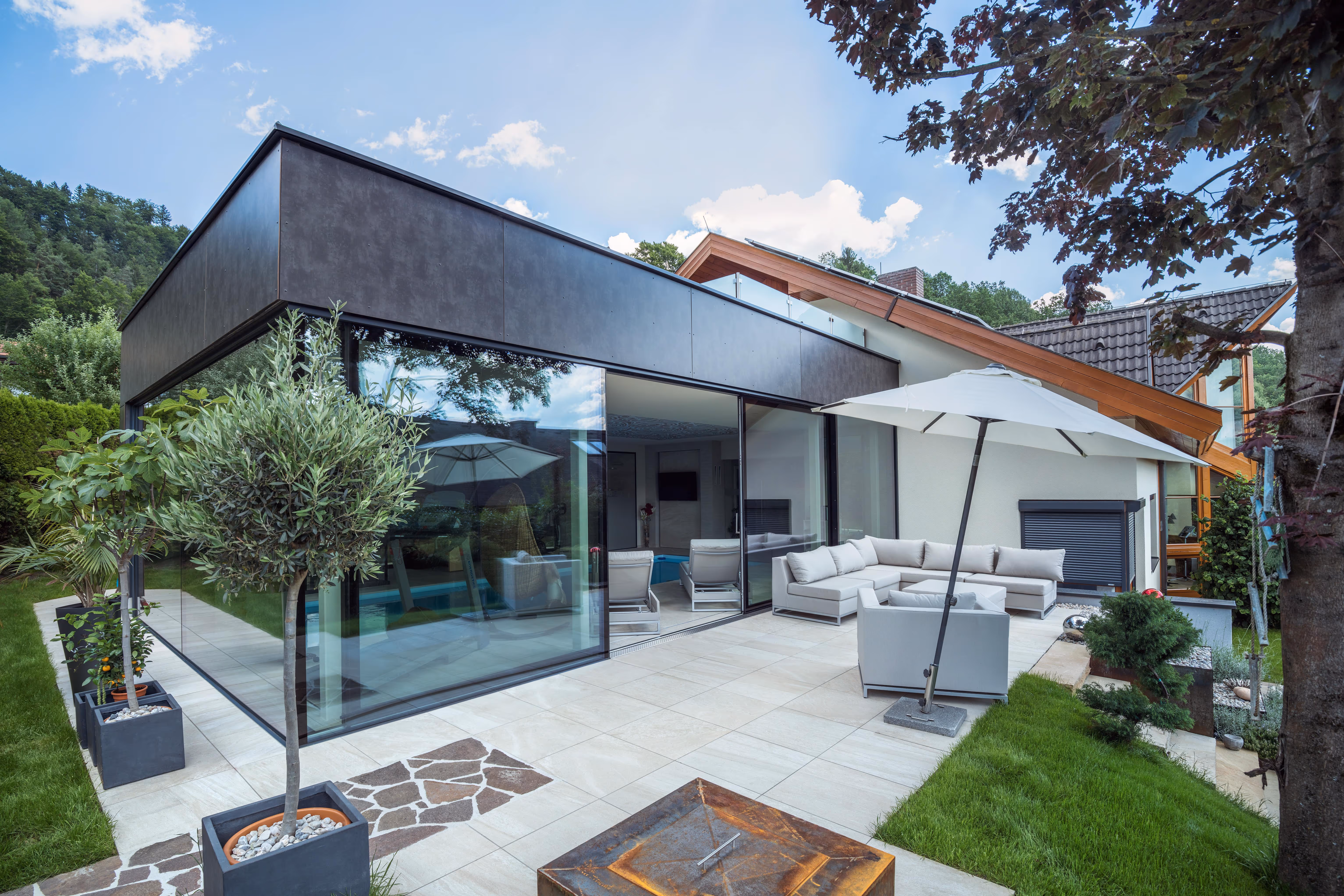 Sologlas Poolhaus 