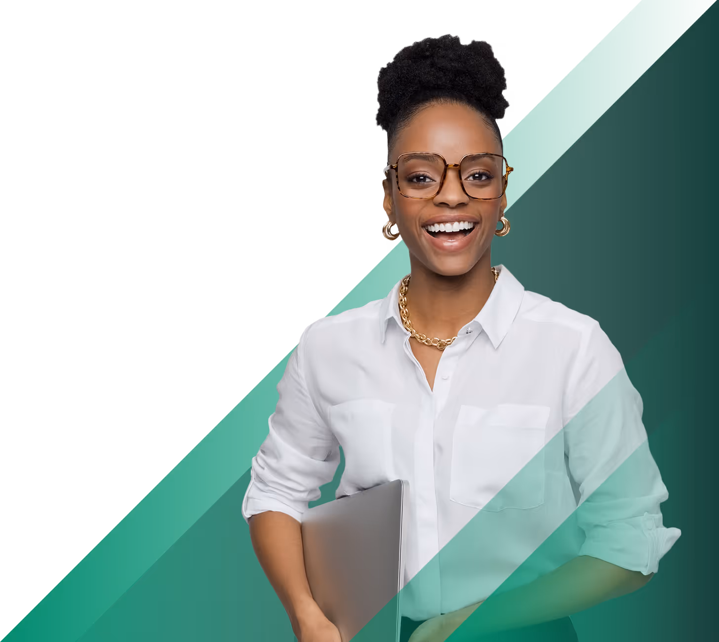 Portrait of a female people and talent manager