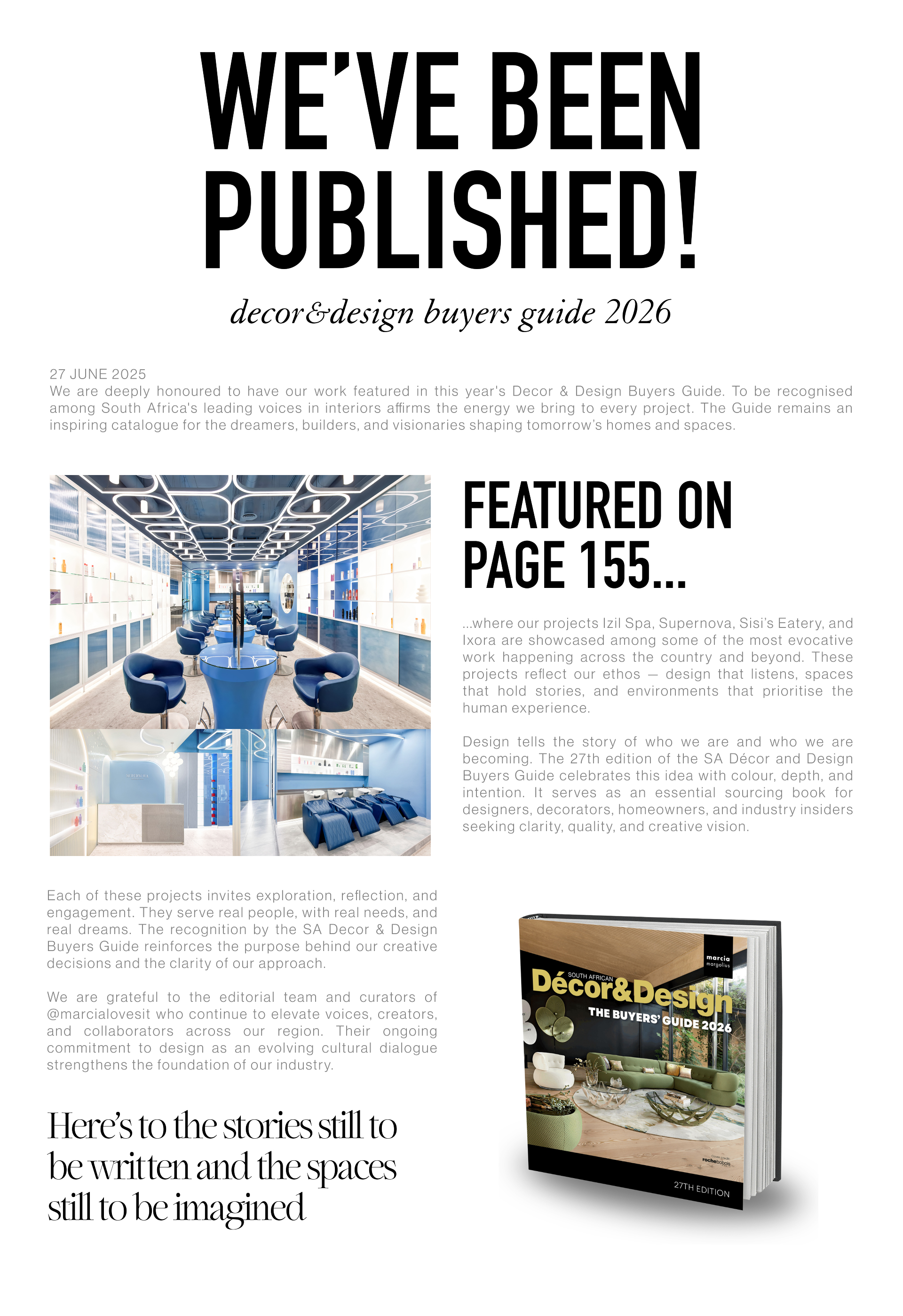 Brand Creative featured in Decor and Design Buyers Guide 2026