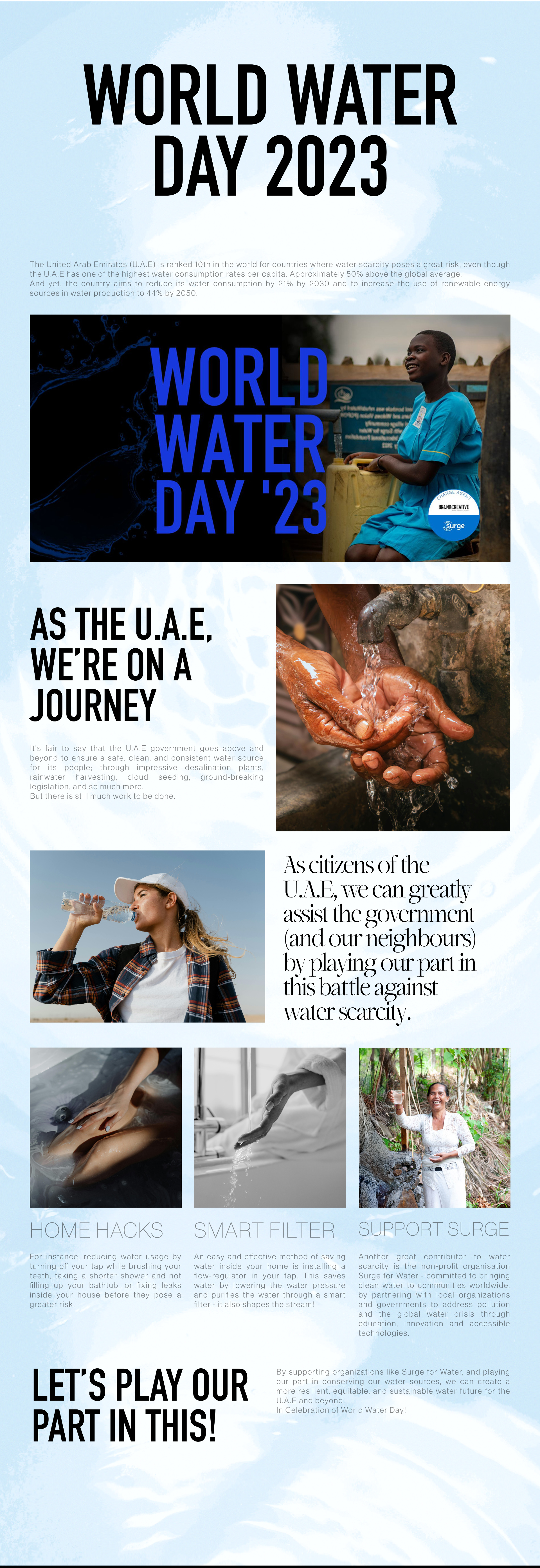 Bringing World Water Day in the spotlight for 2023