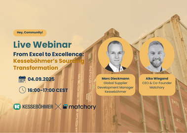 Matchory x Kesseböhmer webinar