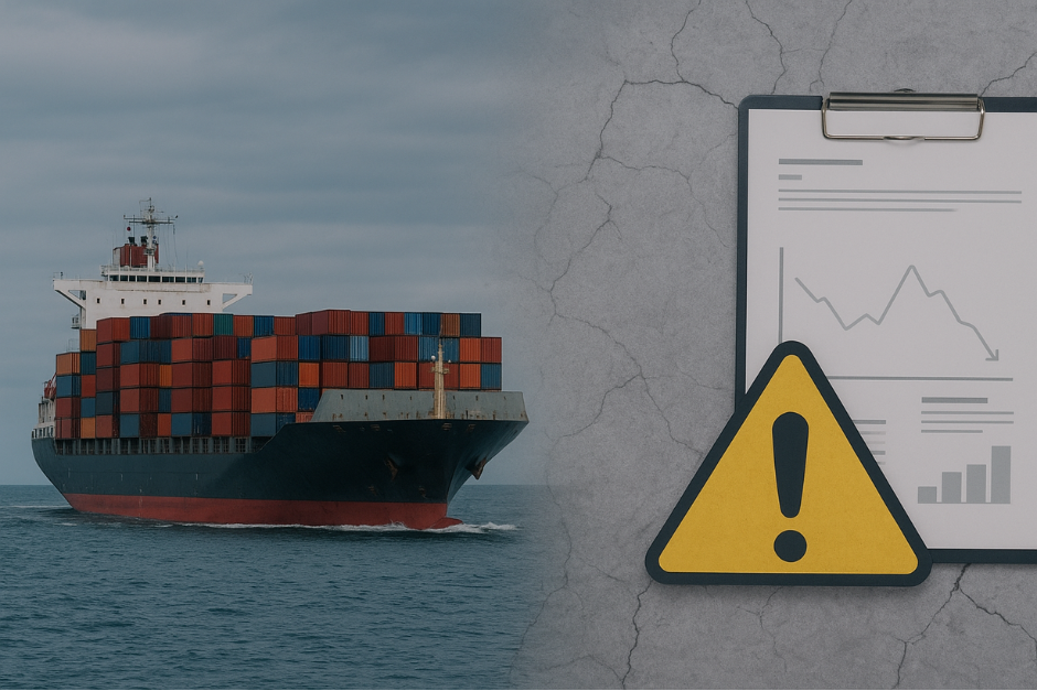 Financial warning signs of suppliers