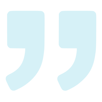 Testimonial Quotes symbol 