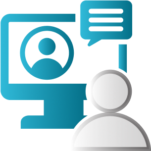 Cloud icon with padlock, ensuring 100% data security, crucial for any AI recruiting agent platform