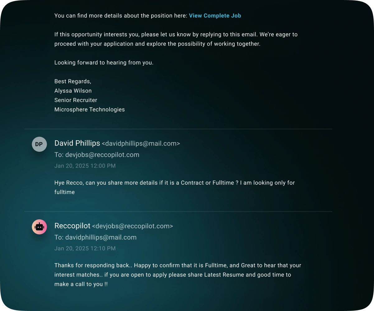 Email-integrated resume import tool for building intelligent talent pools using AI recruiting tools