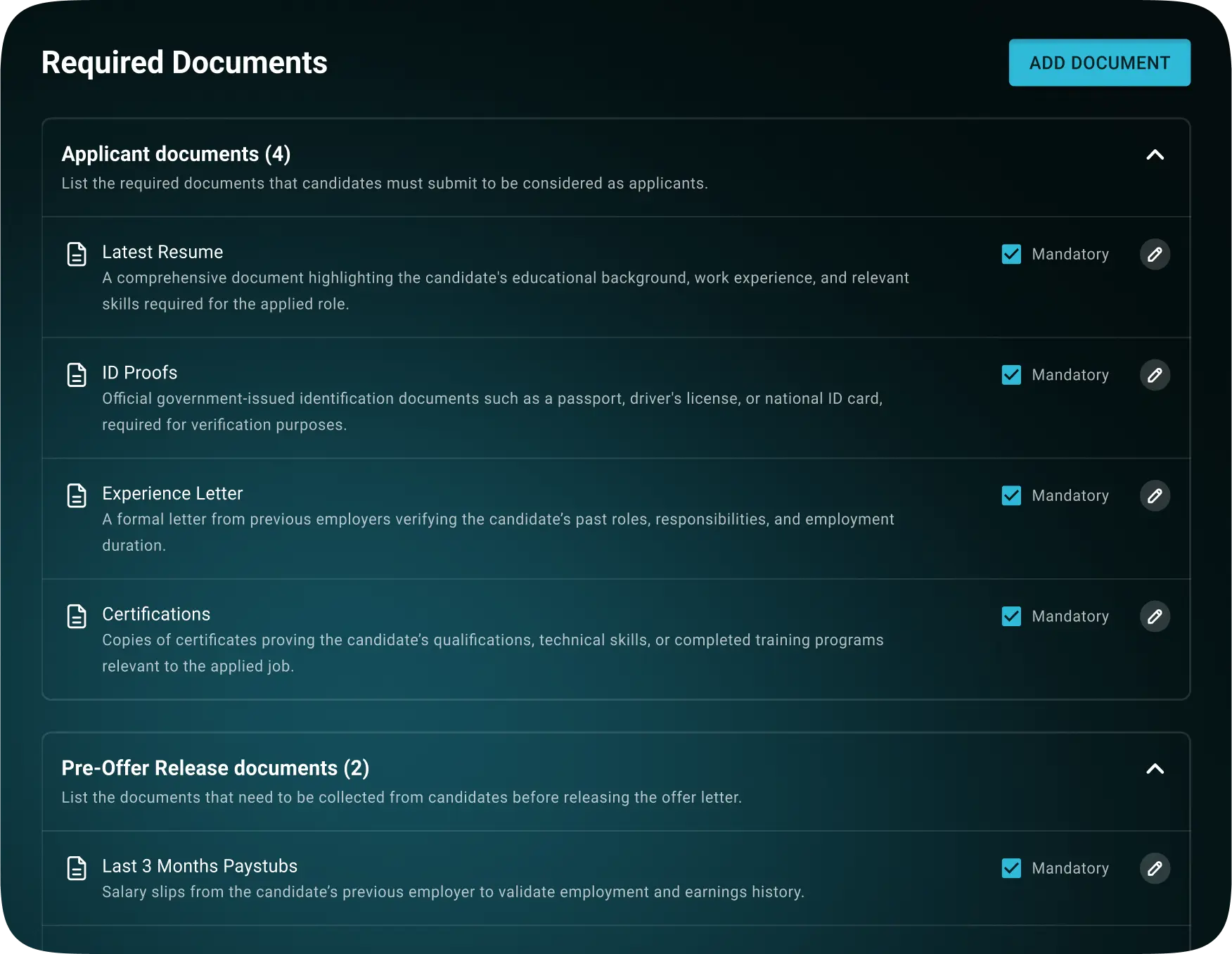 Automated Resume Screening