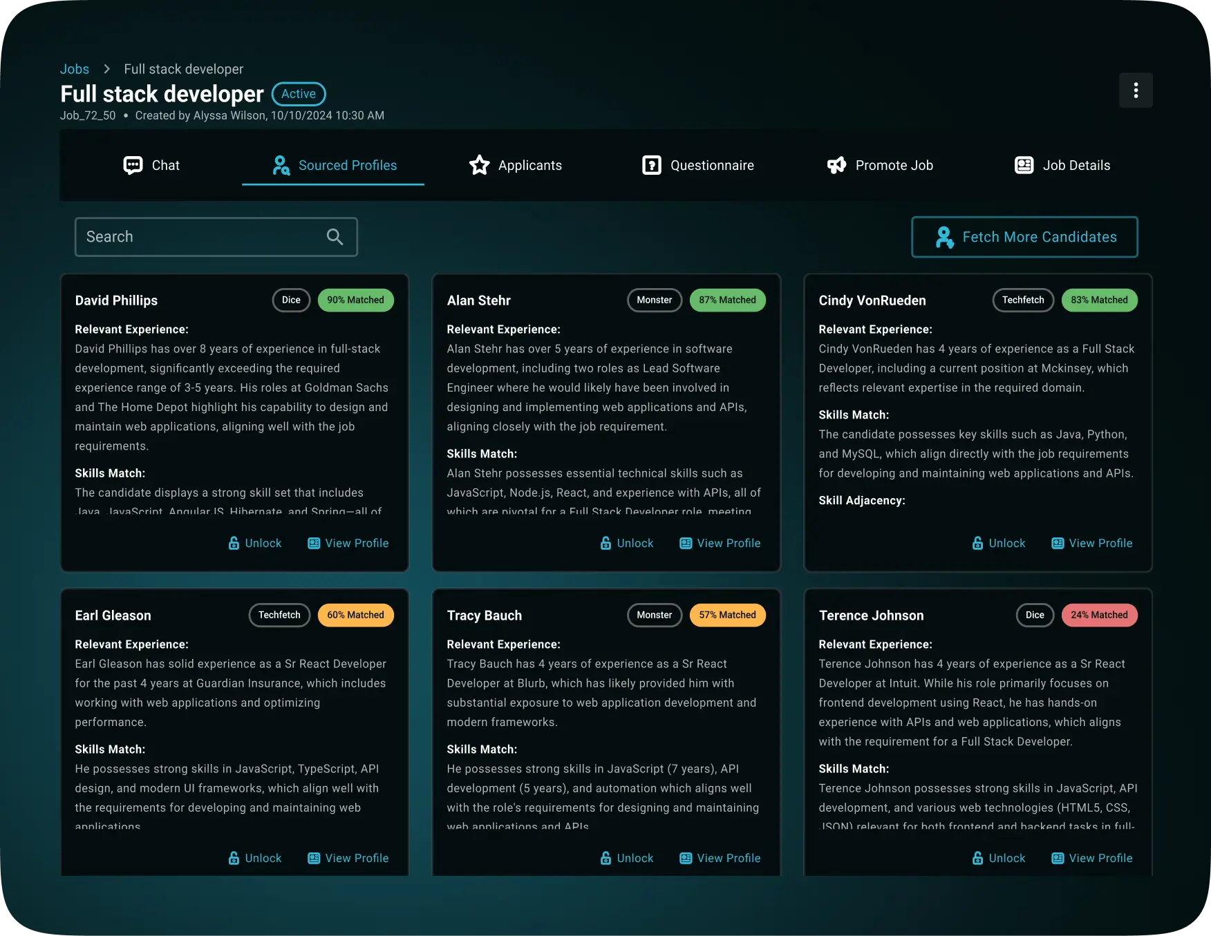 Automated Resume Screening