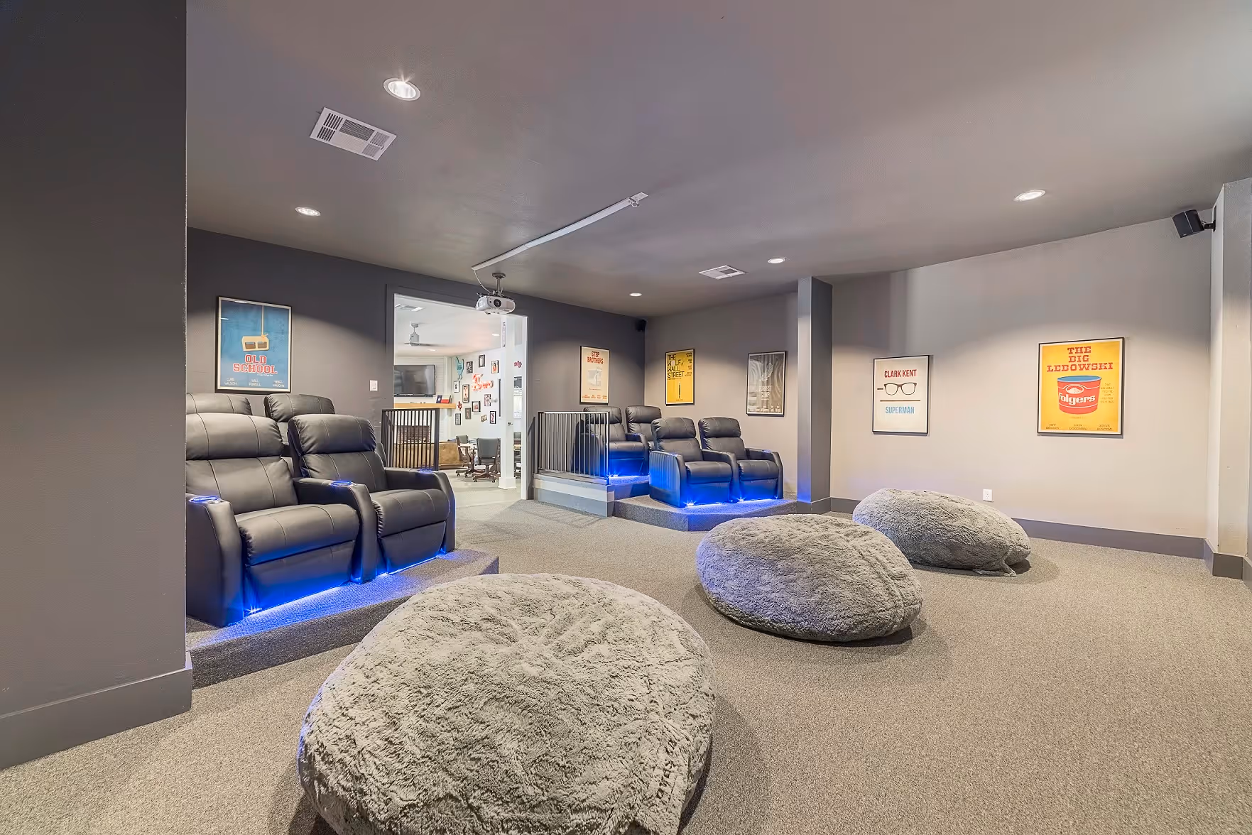 Community movie room