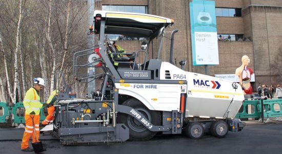 Vögele Super 1803-3i tracked paver