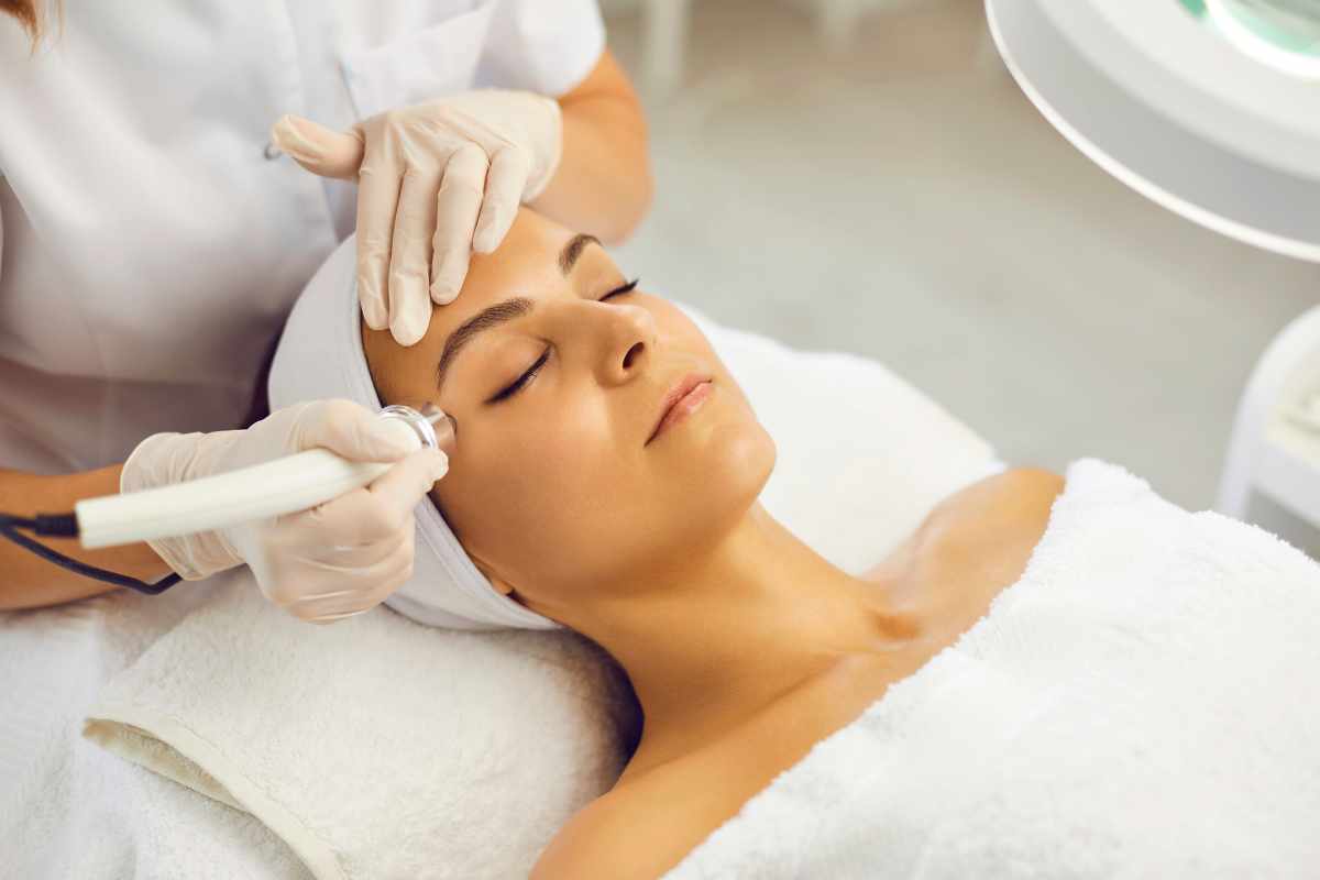 Laser skin tightening