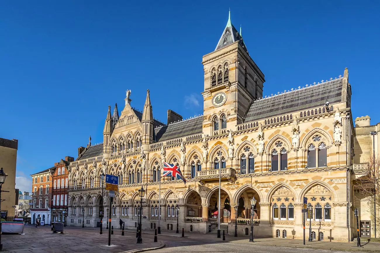 Northampton town hall. 