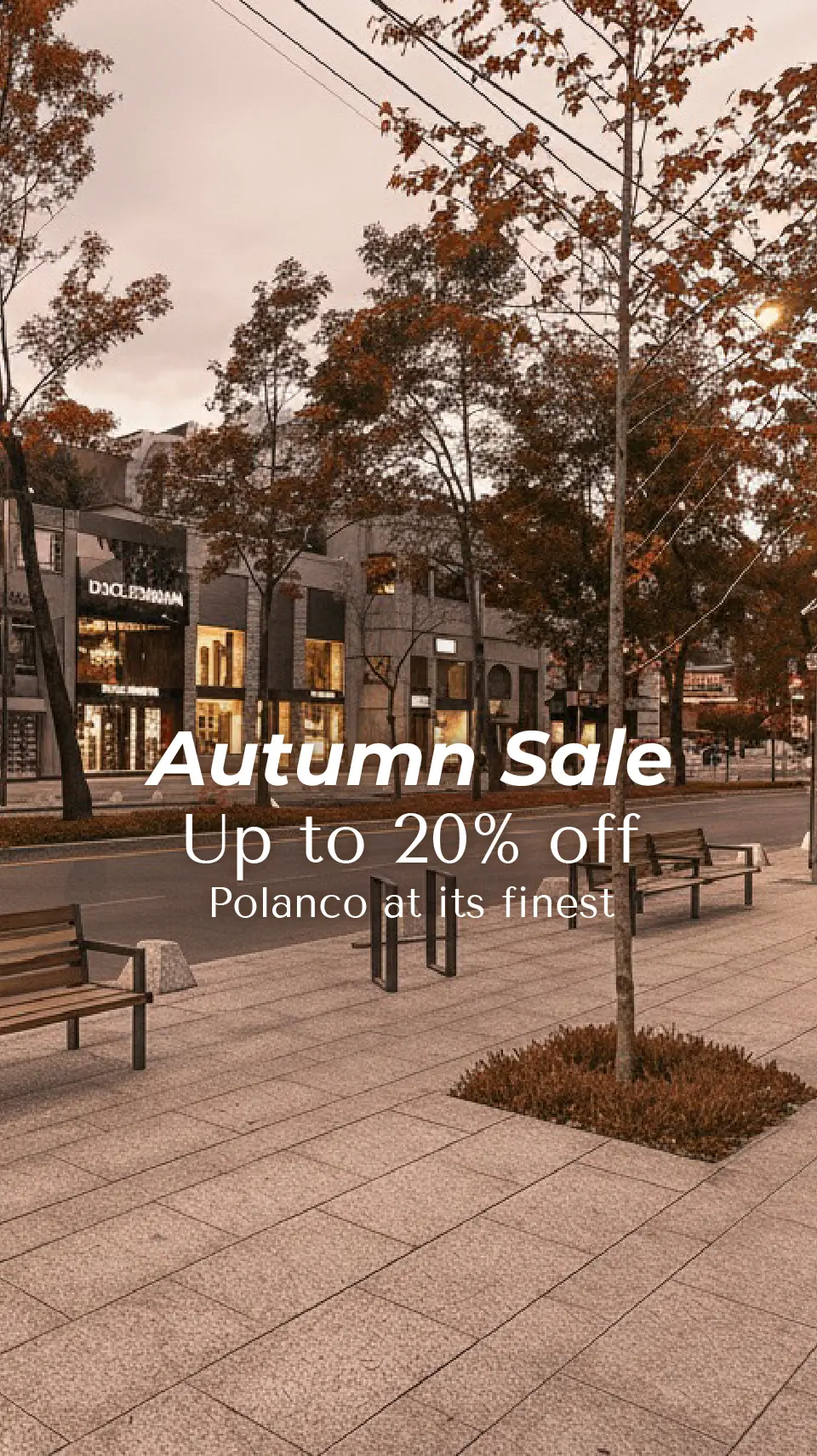 Autumn Sale – Up to 20% Off