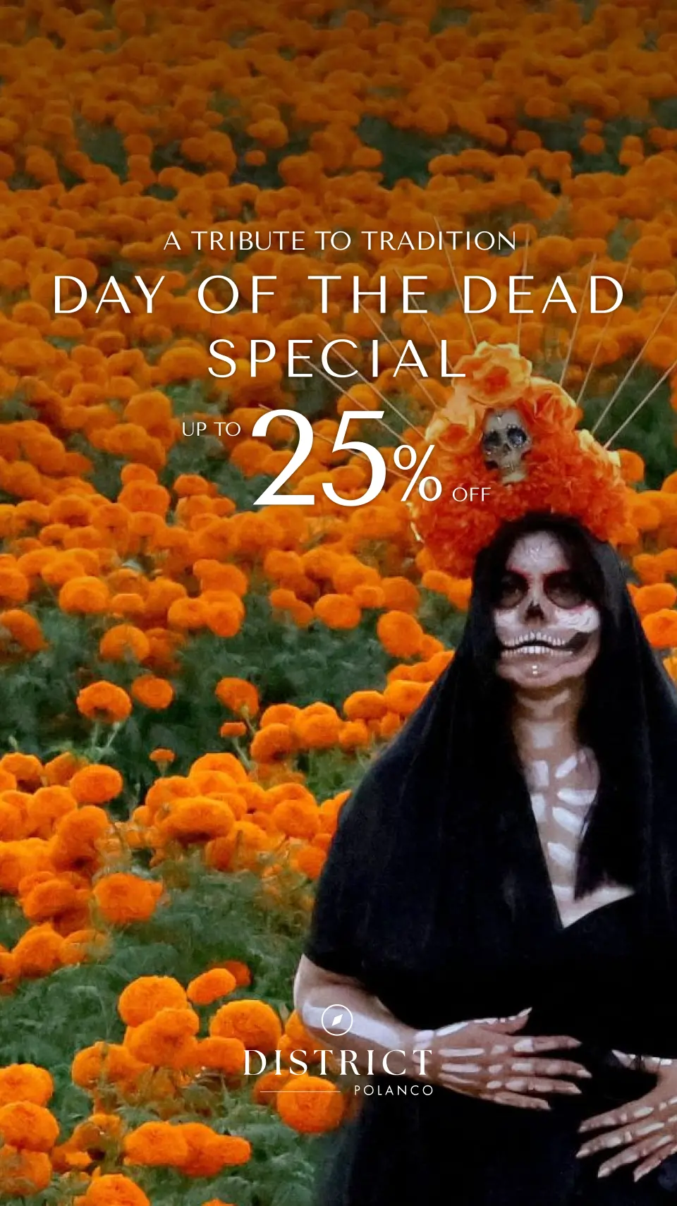 Day of the Dead Special at District Polanco