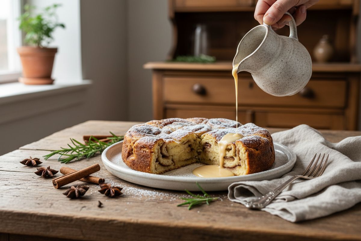 Perinteinen vanhanajan pullavanukas syntyi ylijääneistä pullia – mummon resepti, joka lämmittää mielen ja vatsan.