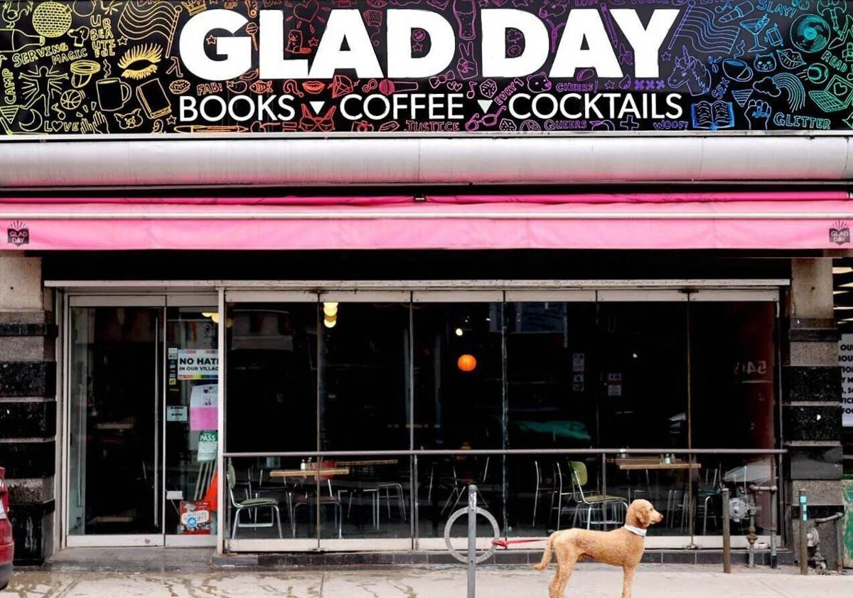 Front of Glad Day Book Shop