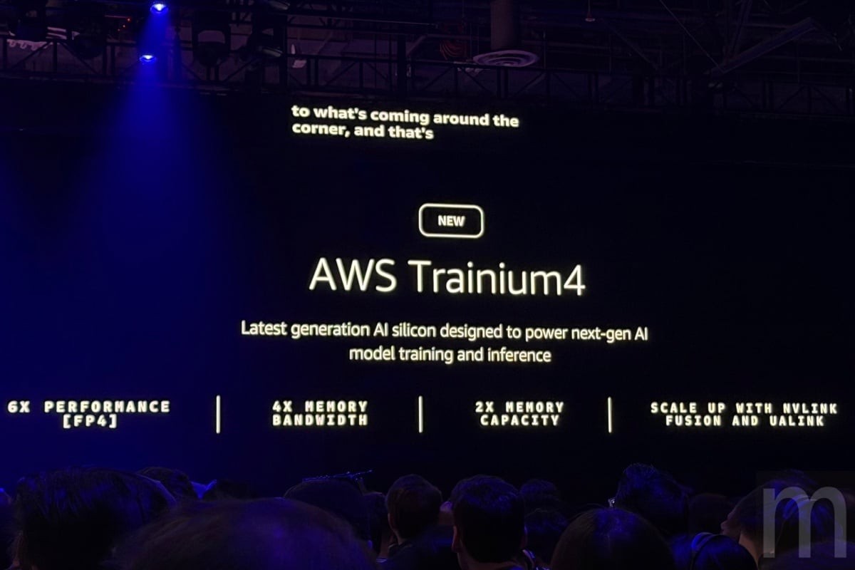AWS 推出搭載 Trainium 3 晶片的 UltraServers 宣布 Trainium 4 將支援 NVIDIA NVLink ...