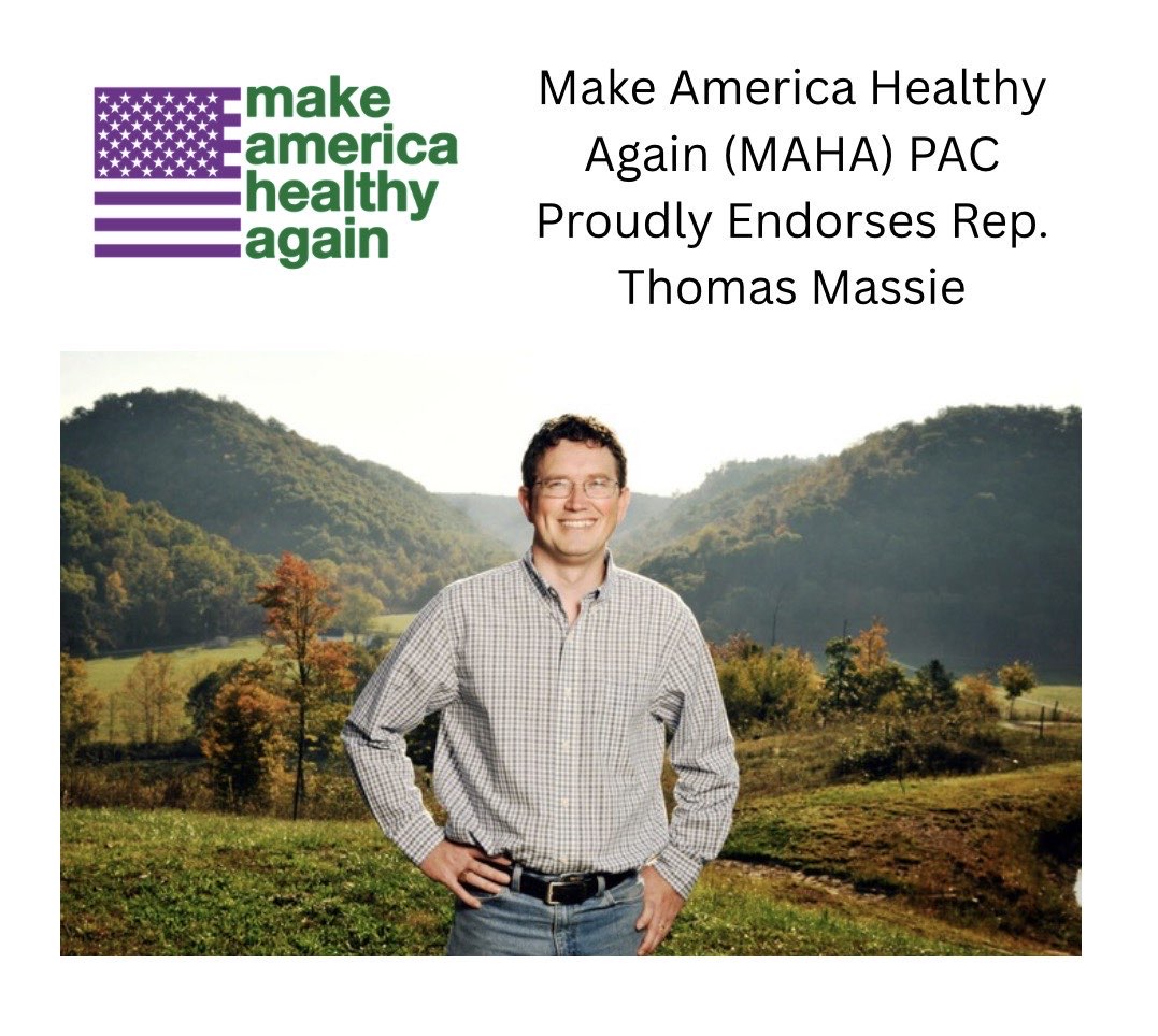 MAHA Super PAC Clashes with Trump Over Thomas Massie Endorsement