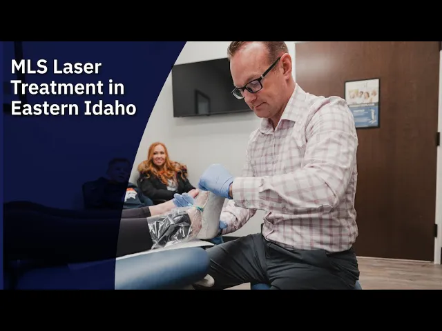 Looking for a natural, non-invasive way to treat foot and ankle pain? Dr. Kovac at Idaho Foot & Ankle Center introduces MLS Robotic Laser Therapy—a cutting-edge treatment designed to reduce inflammation, speed up healing, and eliminate pain using your body’s own cellular energy. FDA-cleared and highly effective for conditions like plantar fasciitis, arthritis, bunion pain, and post-surgical recovery, this dual-wavelength laser therapy may be the solution you’ve been searching for.