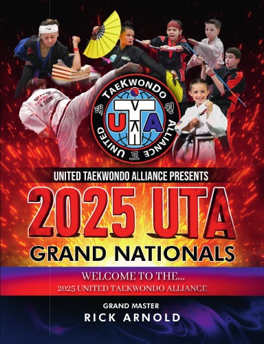 Book cover of the 2025 UTA Grand Nationals book by Grand Master Rick Arnold.