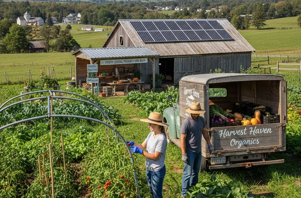Small agricultural business workers in managing I-9 compliance, remote employee verification, and seasonal worker documentation.
