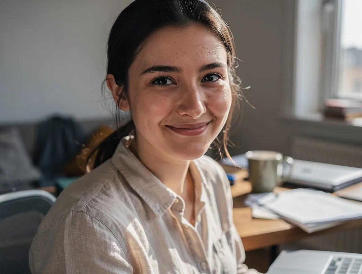 New hire on video call for remote I-9 verification